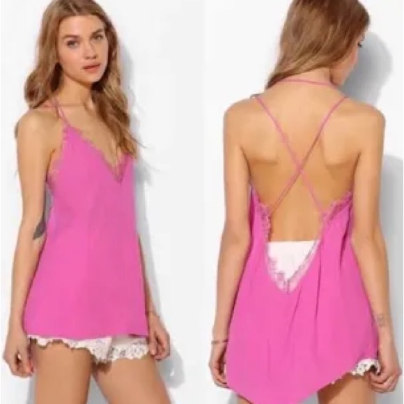 Silence + Noise Lace Eyelet Tank Top - Picture 3 of 3